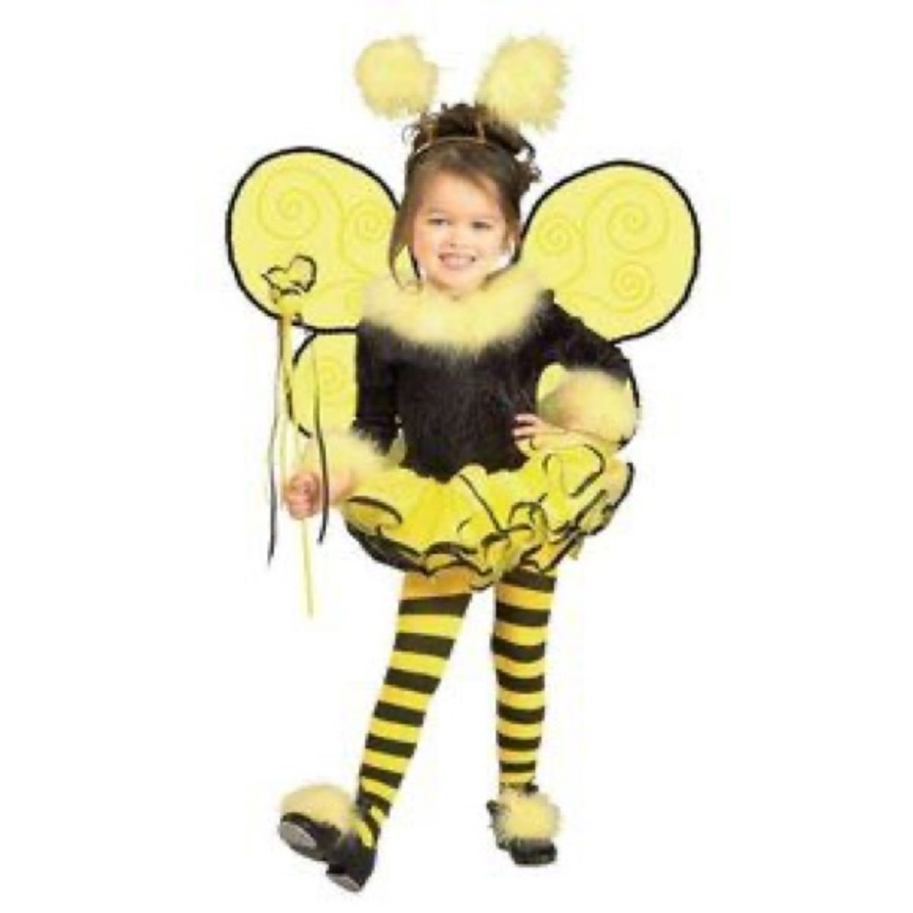 Bee dance costume with wings